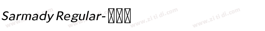 Sarmady Regular字体转换 Sarmady Regular字体转换